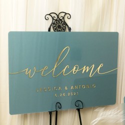 cartello benvenuto acrilico UV+3D (5)